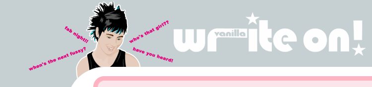 vanilla Manchester Write On